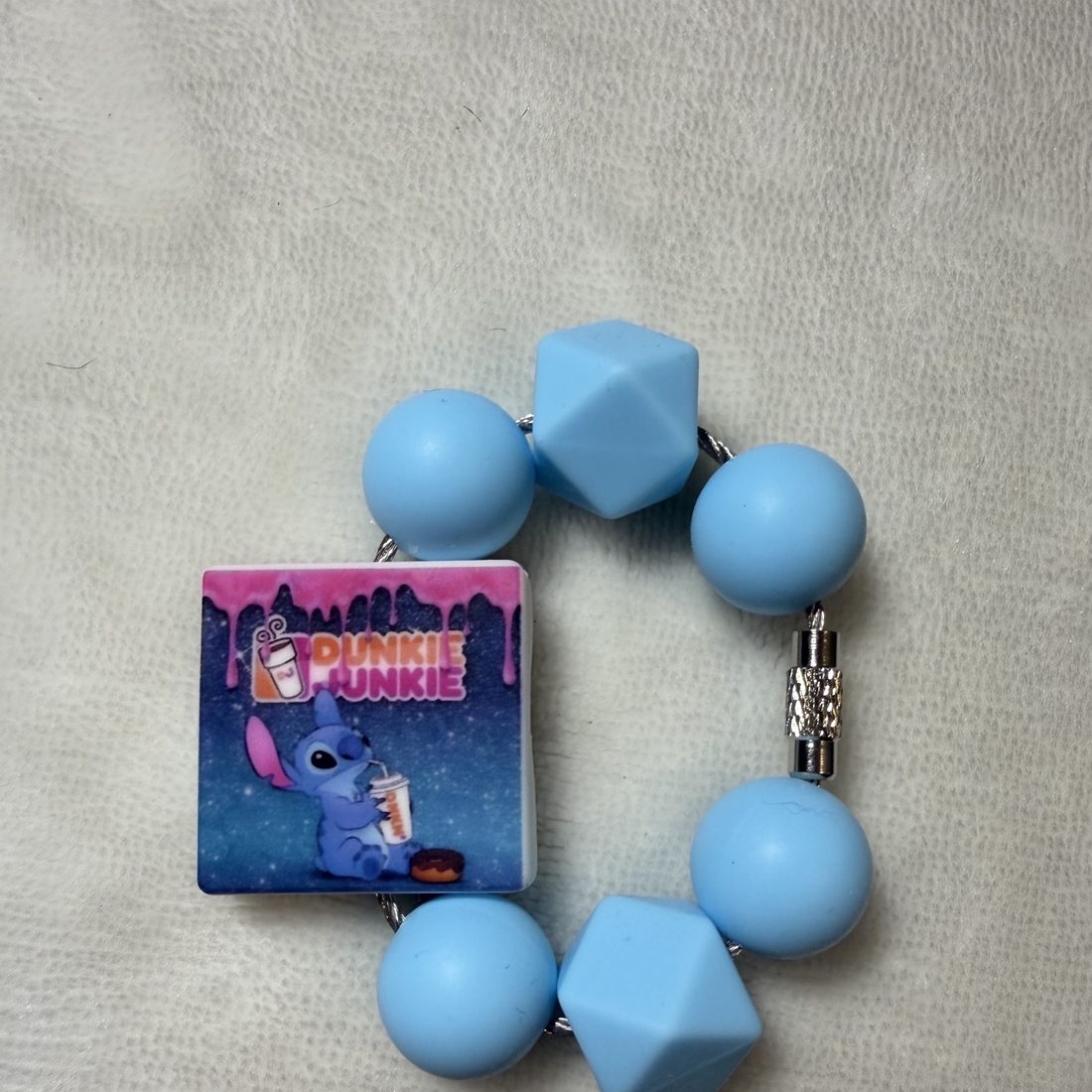 Blue Alien Coffee Charm, Cup charm by Ain't That Some Crafts