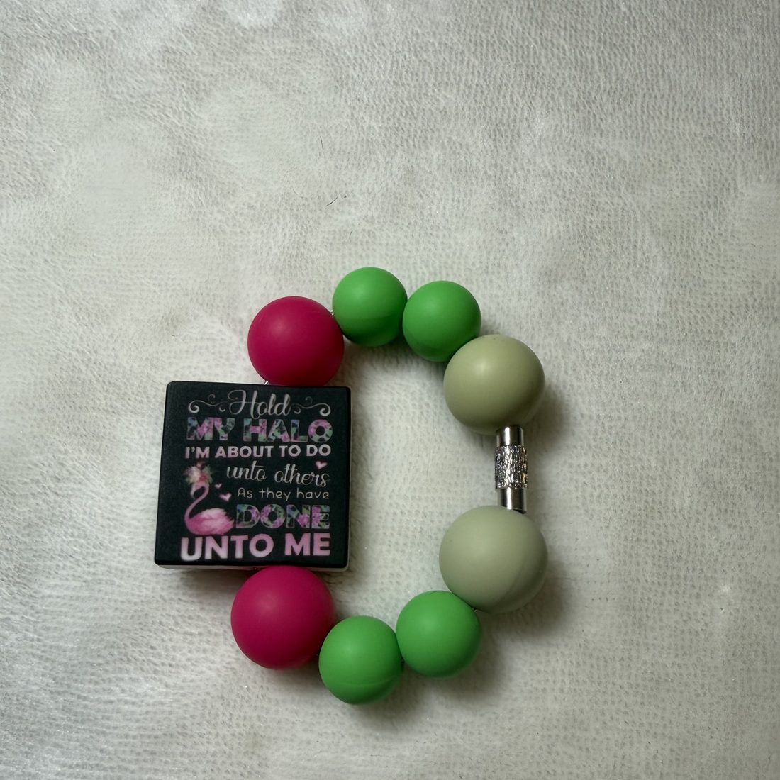 Hold My Halo Cup Charm, Cup charm by Ain't That Some Crafts