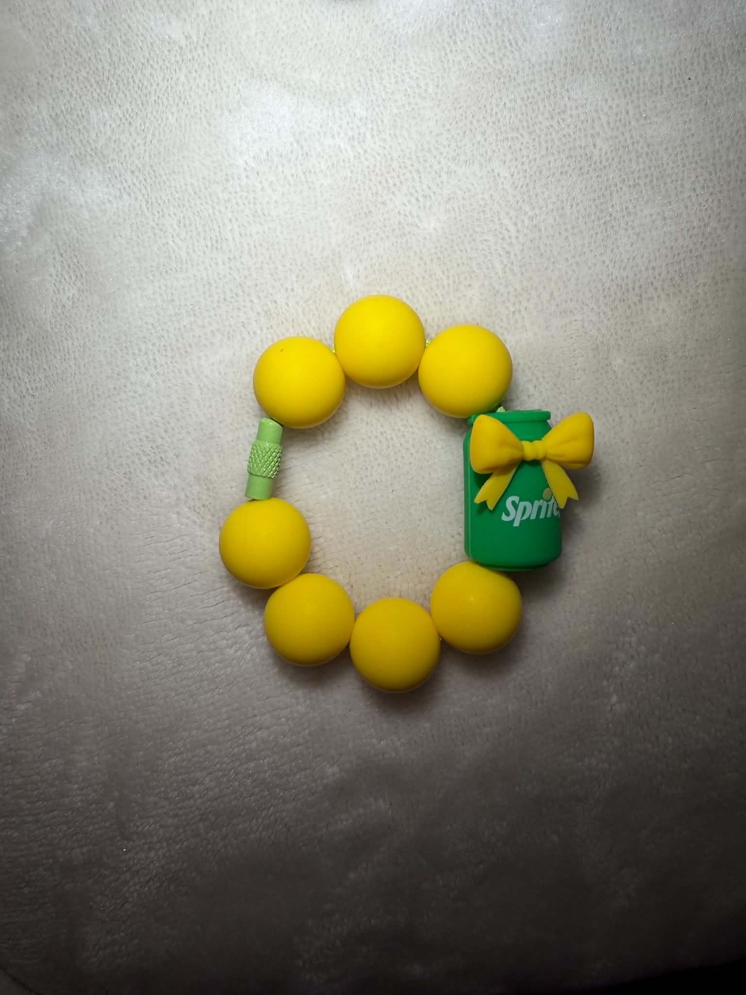 Lemon Lime Soda, Cup charm by Ain't That Some Crafts